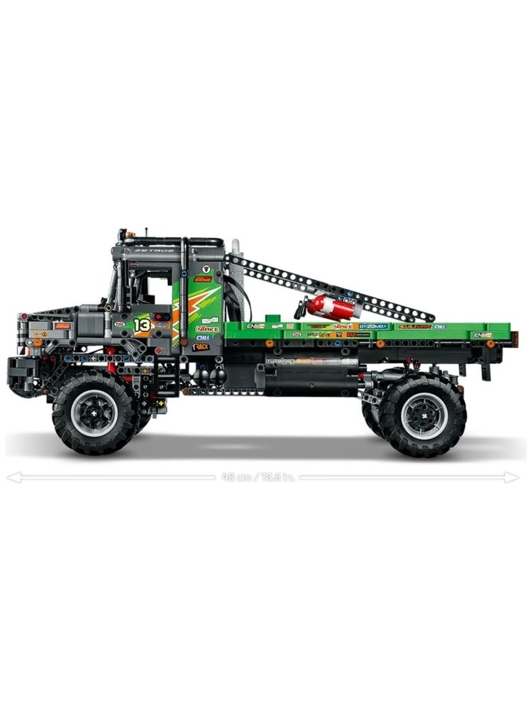 Конструктор LEGO Technic 42129 Полноприводный грузовик-внедорожник Mercedes-Benz Zetros