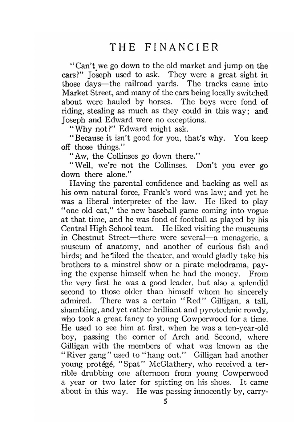 The financier | Dreiser Theodore