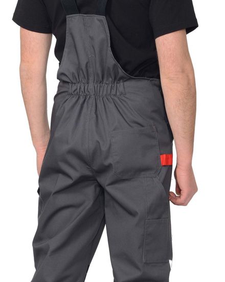 Полукомбинезон "Сириус-Фаворит-Мега" (серый/красный/черный)