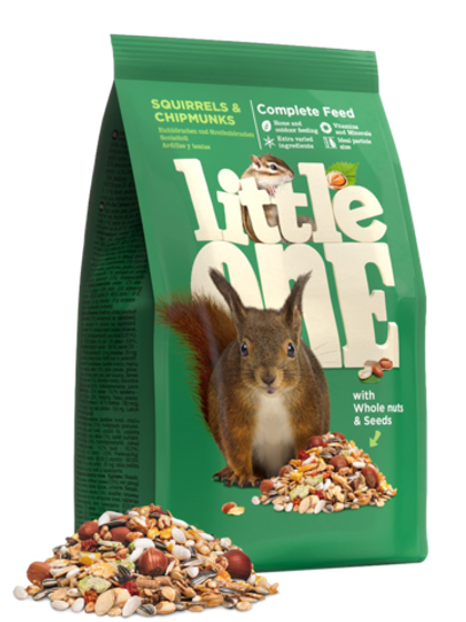 LITTLE ONE Корм для белок и бурундуков, 400 г