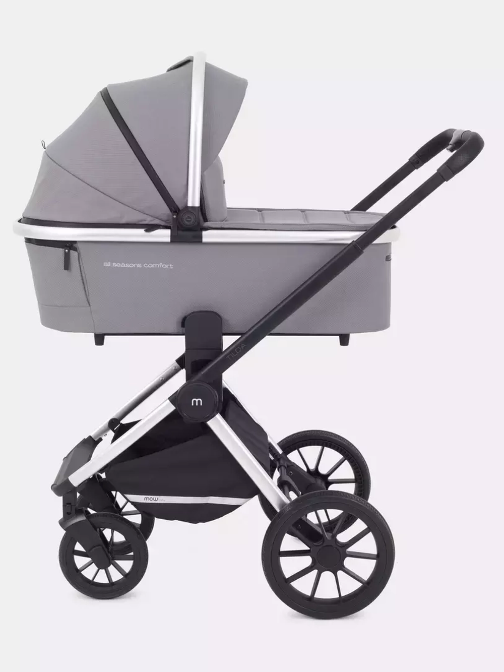 Коляска детская MOWBaby "TILDA" (2в1) MB064 Grey