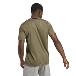 Мужское теннисное поло adidas D4M T-Shirt Men - Olive