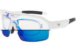 Спортивные очки с диоптриями GOG Thor C / Matt White-Black / Photochromic Blue Lens