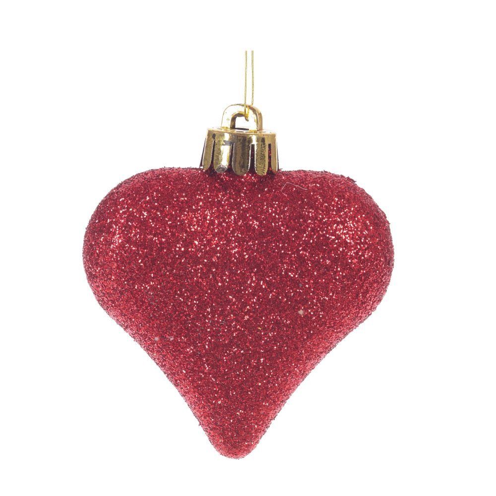 GAEM Набор из 6шт Украшение новогоднее “Сердце”, L16 W2,5 H10,5 см