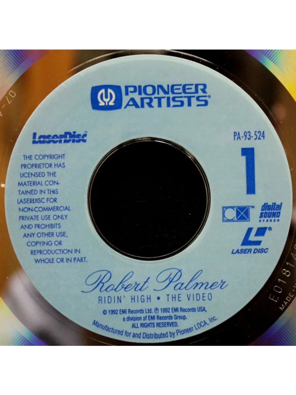 Robert Palmer — Ridin' High - The Video