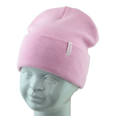 Шапка (двойная) р.50-52 светло-розовый 420480 (SelfieWork)