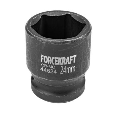 Головка ударная 24мм (6гр.),1/2'' FORCEKRAFT FK-44524