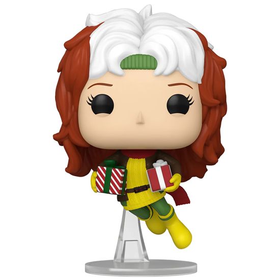 Фигурка Funko POP! Bobble Marvel Holiday Rogue (1534) 86090 / Фигурка Фанко ПОП! по мотивам вселенной "Марвел", Роуг