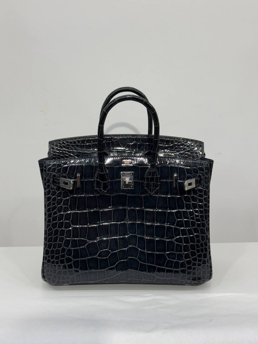 Сумка Hermes из кожи крокодила 25 см, арт. 466224885