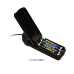 Телесный вибратор с выносным проводным пультом Johnson - 23,4 см. (Цвет: телесный)