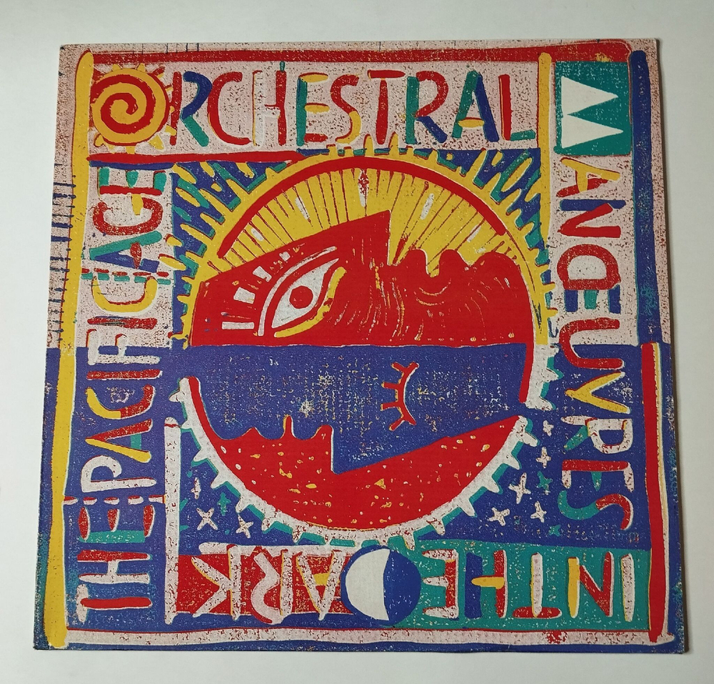 Винтажная виниловая пластинка LP Orchestral Manoeuvres In The Dark The Pacific Age (Germany 1986)