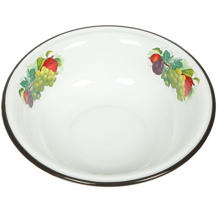 Миска эмал сталь, кругл, 2 л, Сиб товары, С0310/.СГ*63/П*105/СГ*105/*79/П*59/*63, в асс