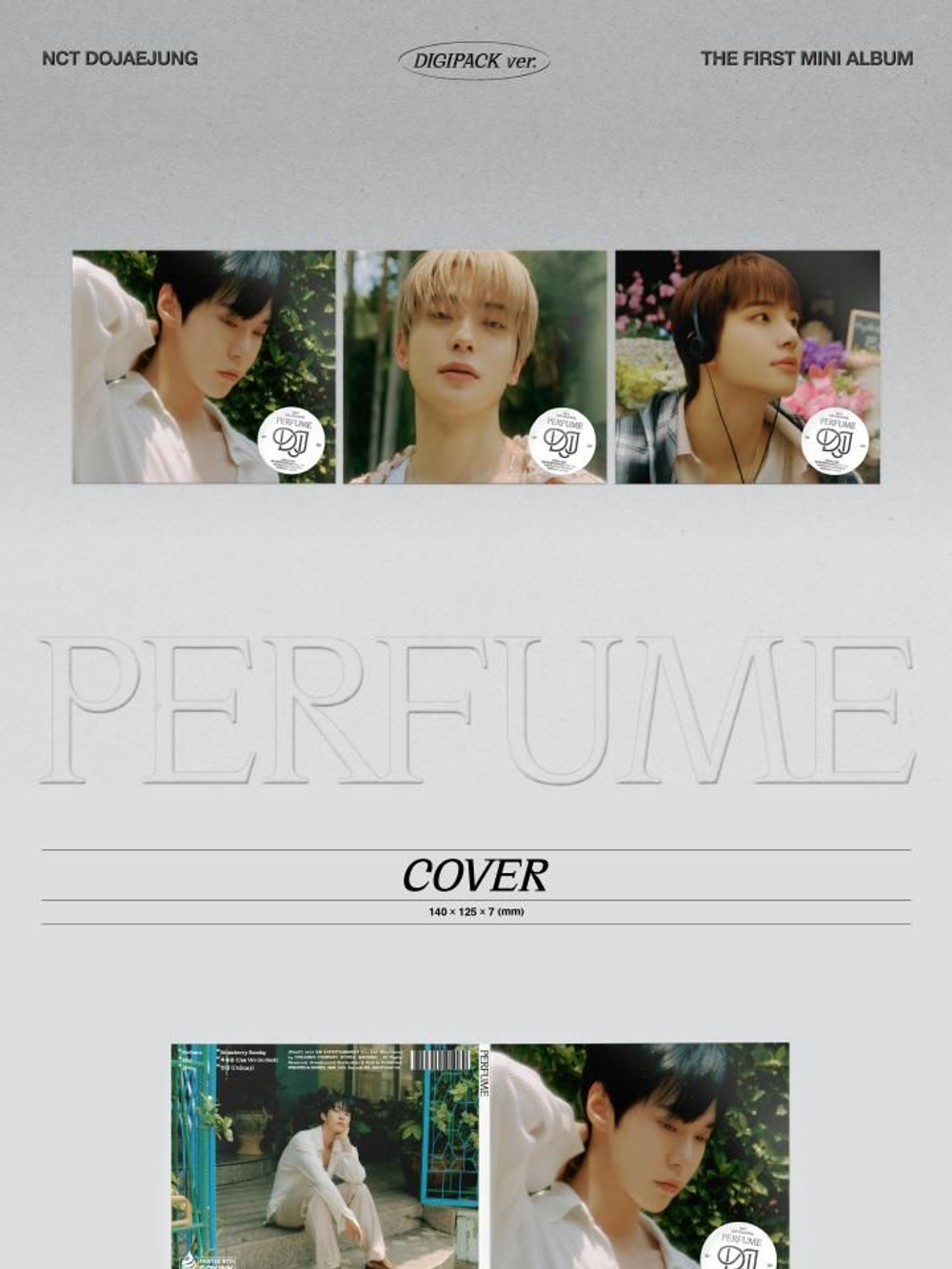 Альбом NCT DOJAEJUNG - Perfume 1st Mini Album DIGIPACK RANDOM Version