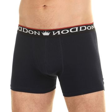 Мужские трусы боксеры темно-синие набор 3в1 DonDon 101-03_08
