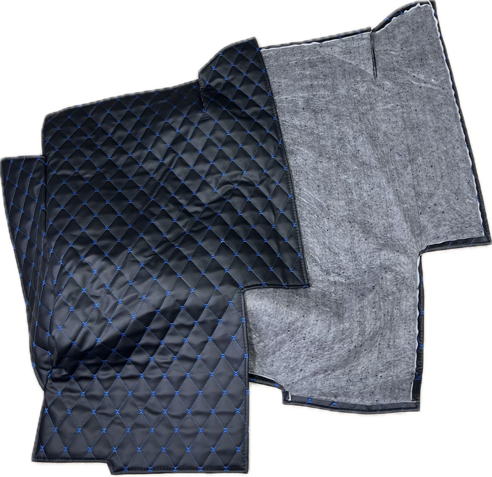 Коврики (утеплитель) под сиденья УАЗ 452 Буханка (синяя нить Бабочка)