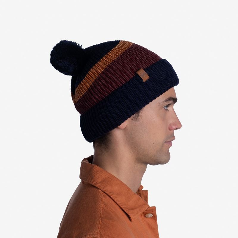 Вязаная шапка Buff Hat Knitted Elon Night Blue Фото 4