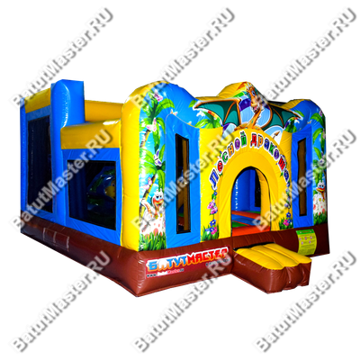 Надувной батут "Лесной дракон"