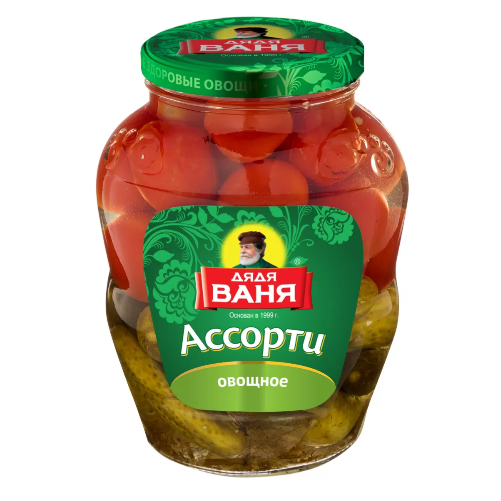 Ассорти овощное Дядя Ваня 1800 гр