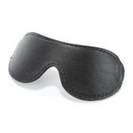 Чёрная лаковая маска на глаза (Цвет: черный)