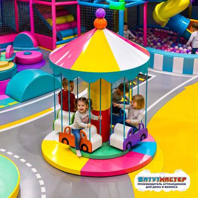 Детский аттракцион 4kids Карусель «Бип-Бип» c электроприводом