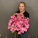 Розы кустовые пионовидные «Леди Бомбастик»