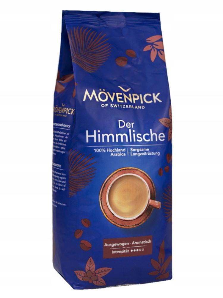 Кофе в зернах Movenpick Der Himmlische 1000 г, 2 шт