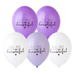 Шар 14" Ассорти You Are Beautiful Belbal 10 шт