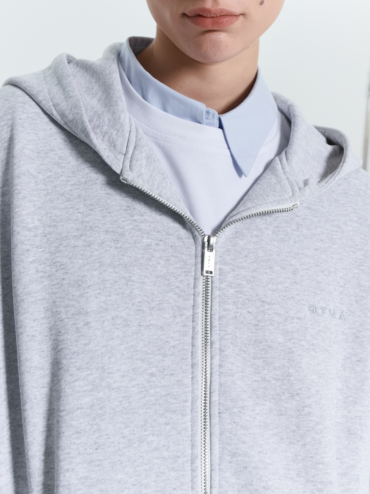 Зип худи из футера