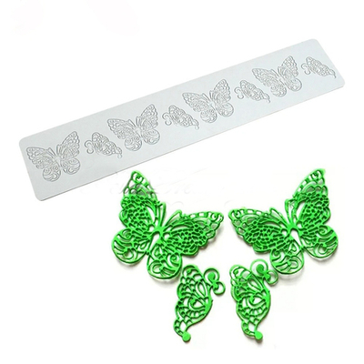 Силиконовый коврик для декора "Бабочки №3" LFM-337