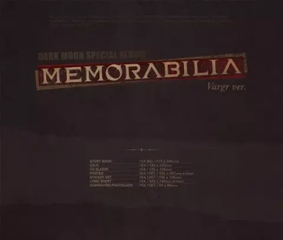 ENHYPEN - Dark Moon Memorabilia [Vargr ver.]