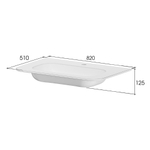 Тумба без раковины VOI 80см DAPHNE