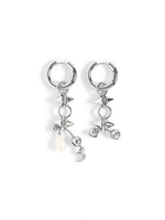 Серьги "Piercing thorn pearl"