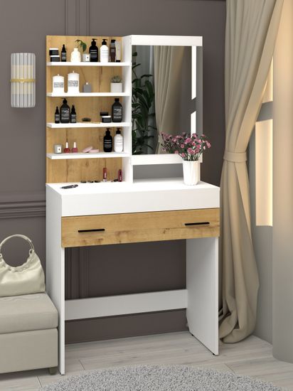 белый / дуб бунратти