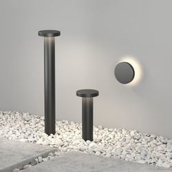 Наземный низкий светильник Denkirs Dramen DK9708-BK