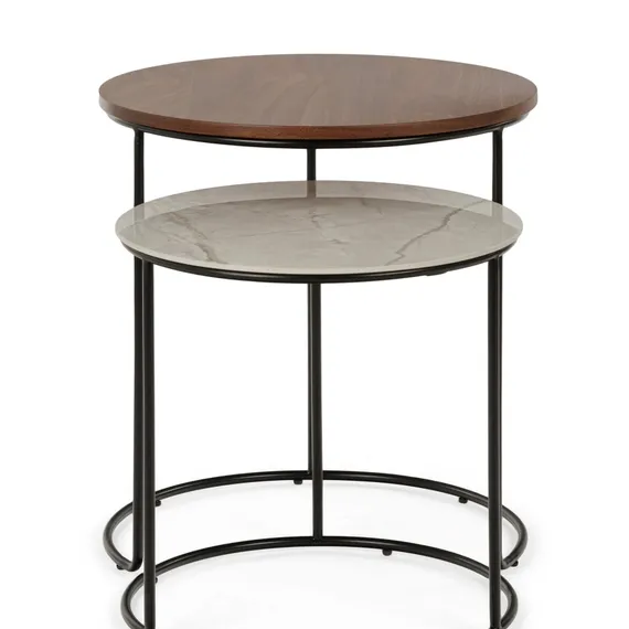 Набор кофейных столов Peyton диаметр 52/45