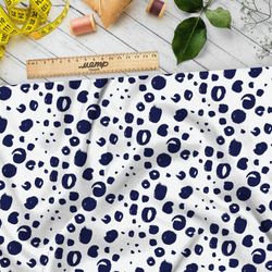 Ткань барби синие пузырьки