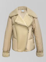 Куртка LJHY 8021-4 комбинированная с воротником на молнии