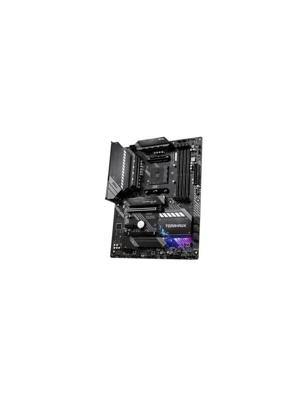 MSI MAG B550 TOMAHAWK (Soc-AM4 AMD B550 4xDDR4 ATX AC`97 8ch(7.1) 1 x 2.5Gigabit + Gigabit Ethernet RAID+HDMI+DP)