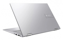 Ноутбук Asus VivoBook Go 14 Flip TP1401KA PQC N6000 4Gb eMMC 128Gb Intel UHD Graphics 14 FHD IPS TS 39Вт*ч Win11 Серебристый TP1401KA-EC008W 90NB0W43-M00250