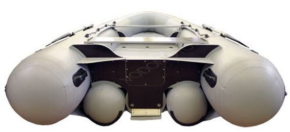 Надувная лодка Фрегат M-480 FM Light Jet (серая)