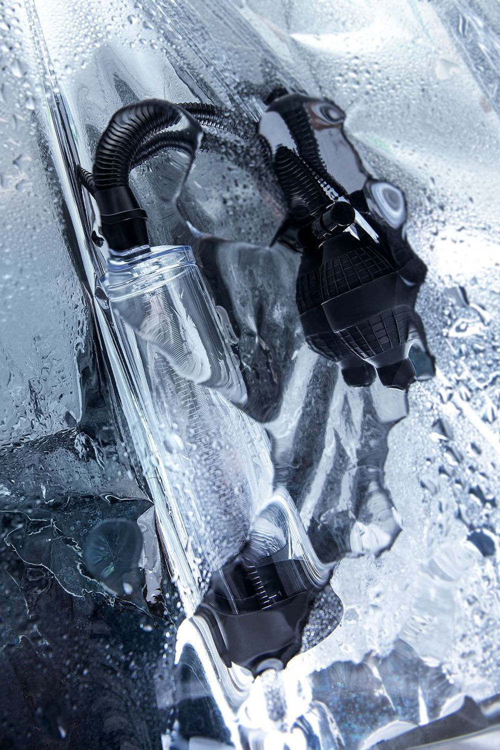 Прозрачная механическая помпа Bjorn (Цвет: прозрачный)