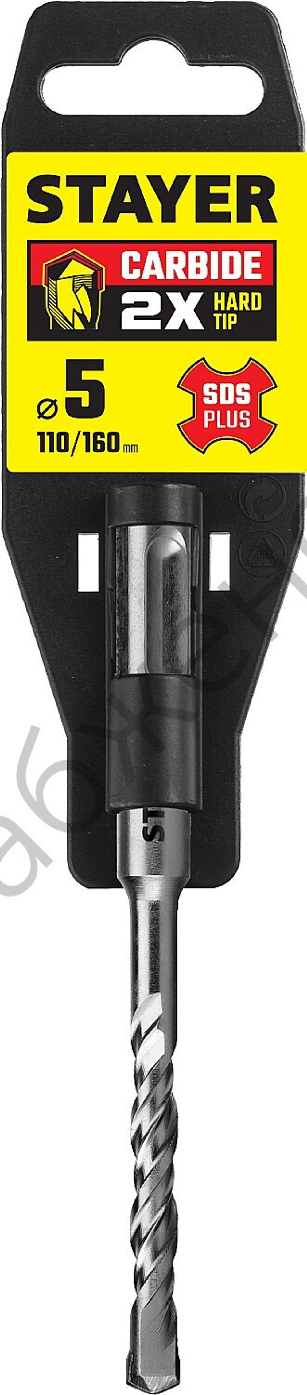 STAYER 5 x 110 мм, SDS-plus бур, Professional (2930-110-05)