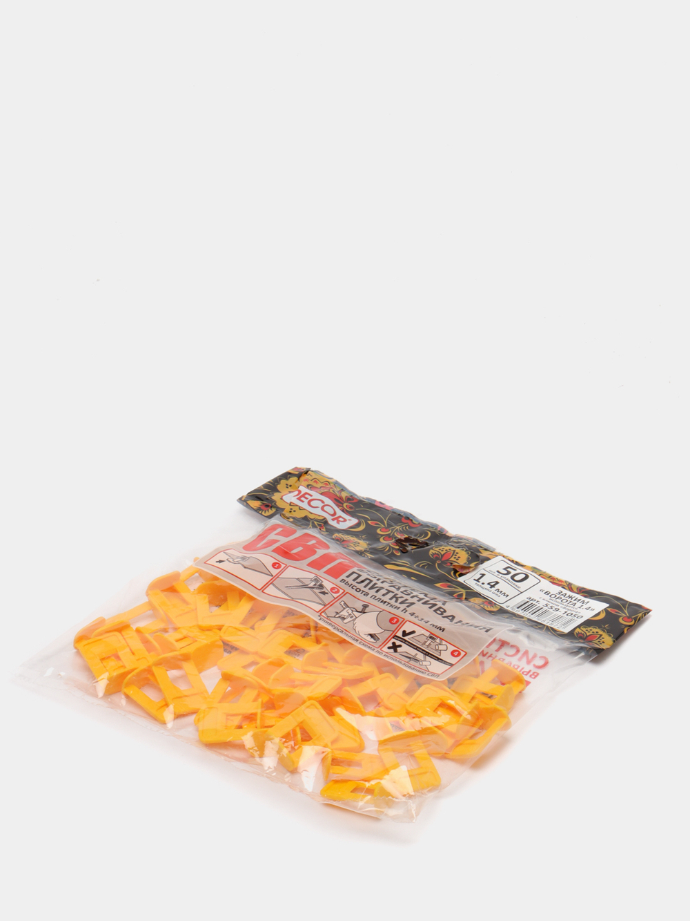 ЗАЖИМ ВОРОТА СВП 1,4ММ 50ШТ 559-1050