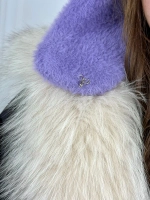 шапка зимняя ушанка из мягкого экомеха меховая