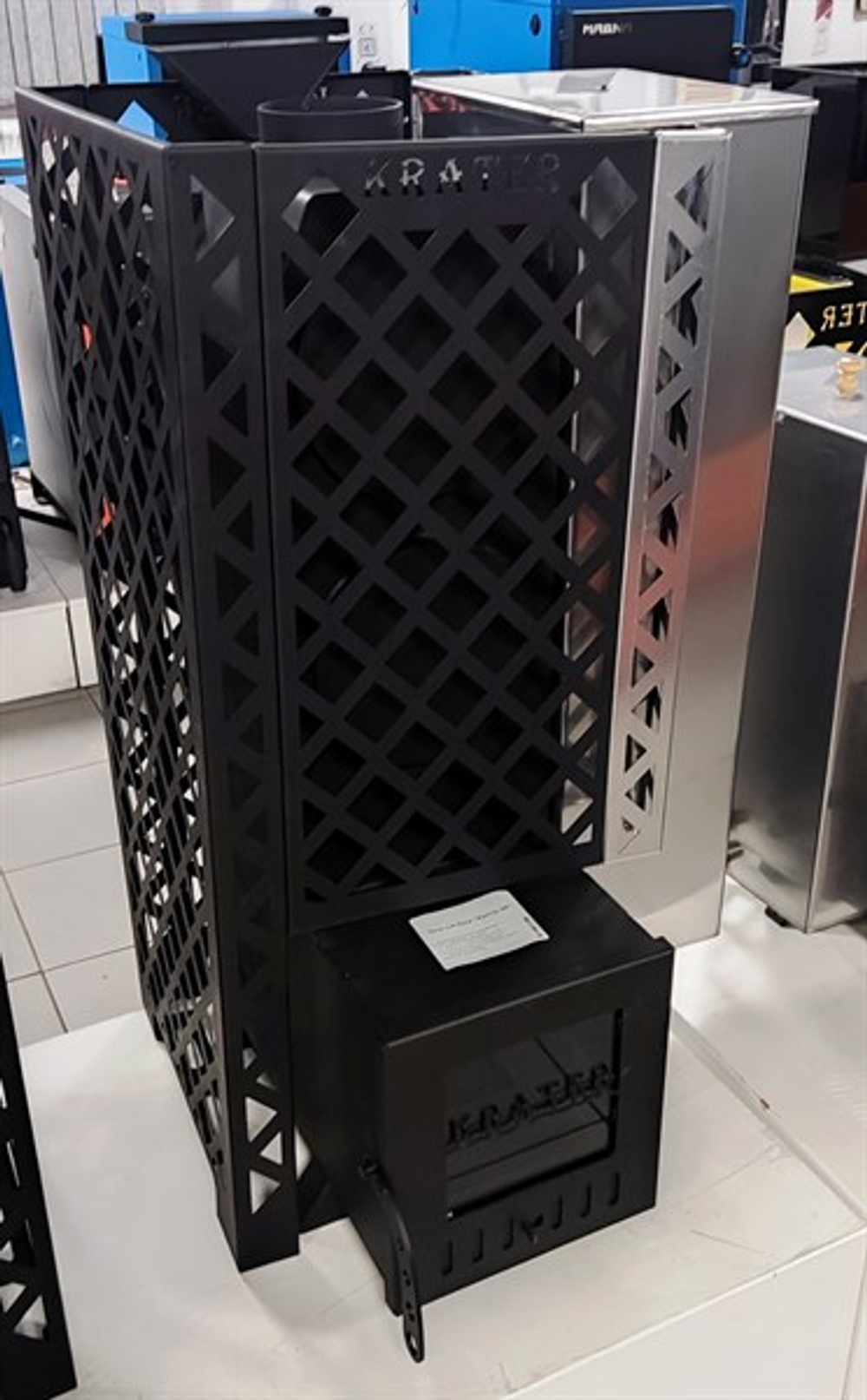 Печь для бани "Кратер 20С" бак