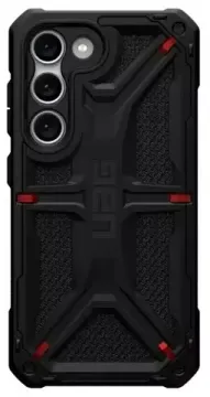 Чехол Uag Monarch для Samsung Galaxy S23, чёрный (Kevlar-Black)