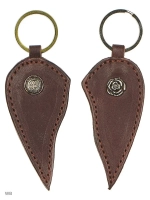 Брелок натуральная кожа