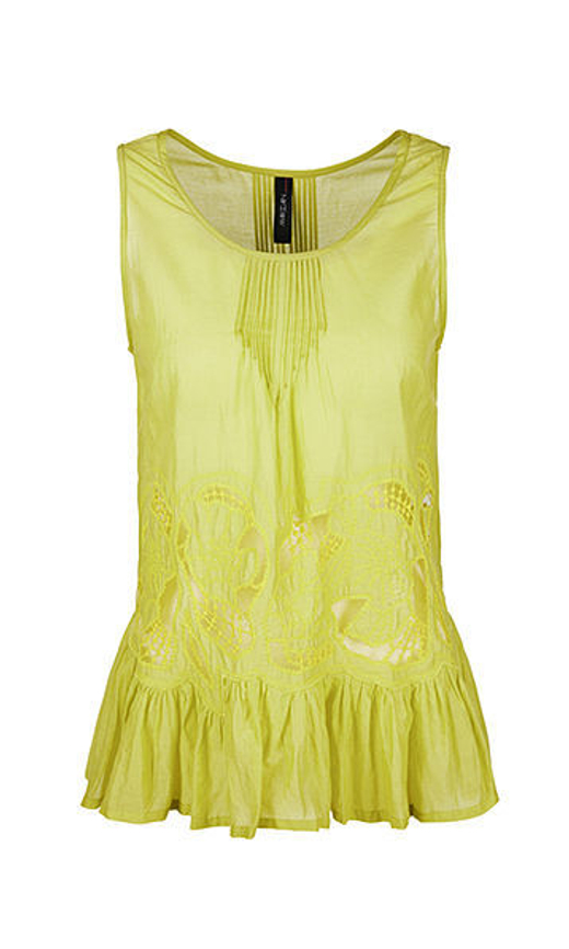 Топ с вышивкой