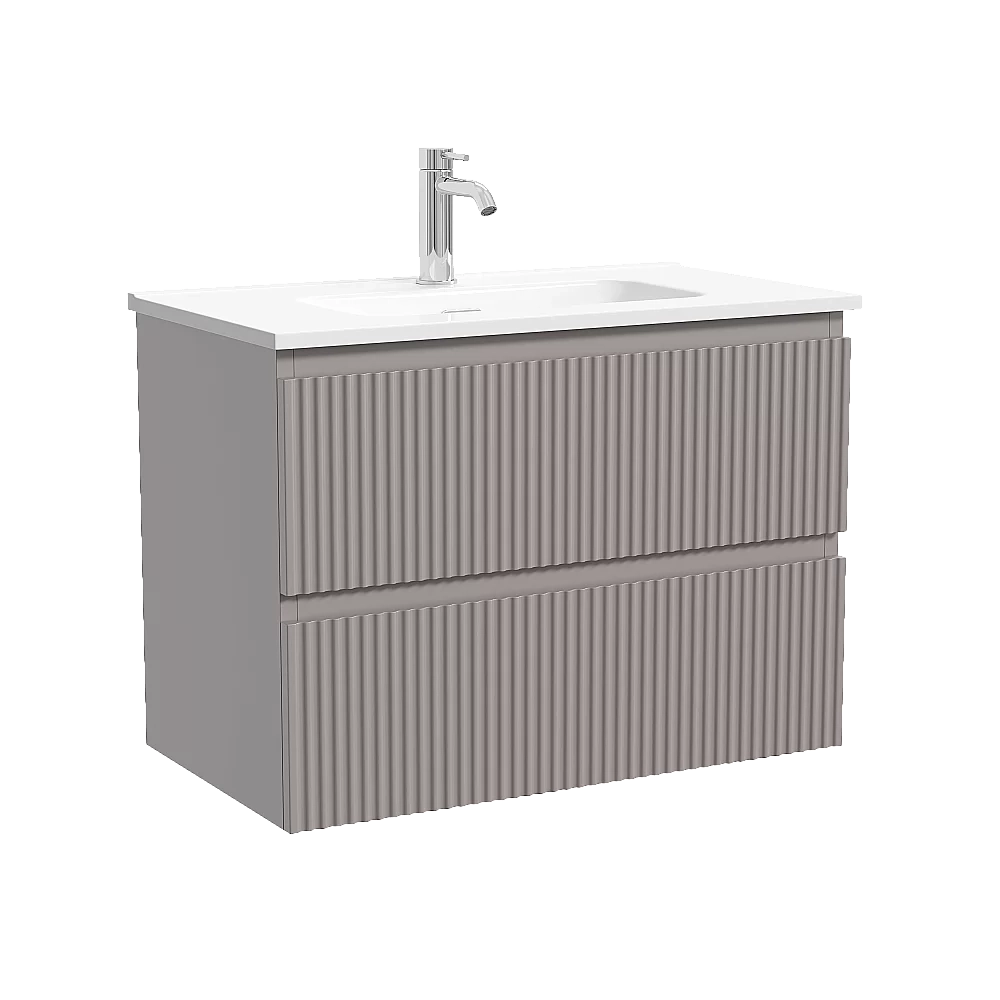 Тумба с раковиной Sancos Snob R SNR70/39SM/CN7029 Doha Soft