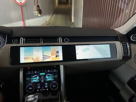 Магнитола для Range Rover 4 2012-2016 (BOSCH) - Radiola RDL-2268 мониторы 2x12,25" на Android 10, 8Гб+128Гб, CarPlay, 4G SIM-слот